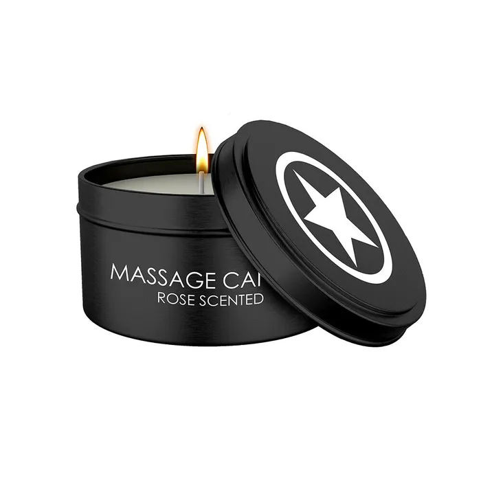 Couples Shots Toys Ouch Massage Candle Rose Scented 100g