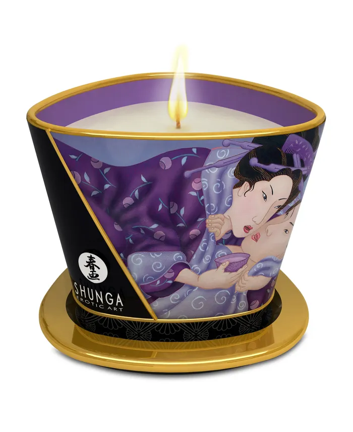 Couples Shunga Massage Candle Libido Exotic Fruits 57 Oz