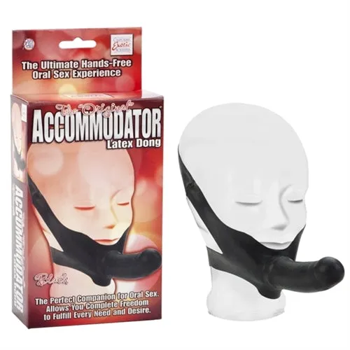 Dildos CalExotics The Original Accomodator Latex Dong Black