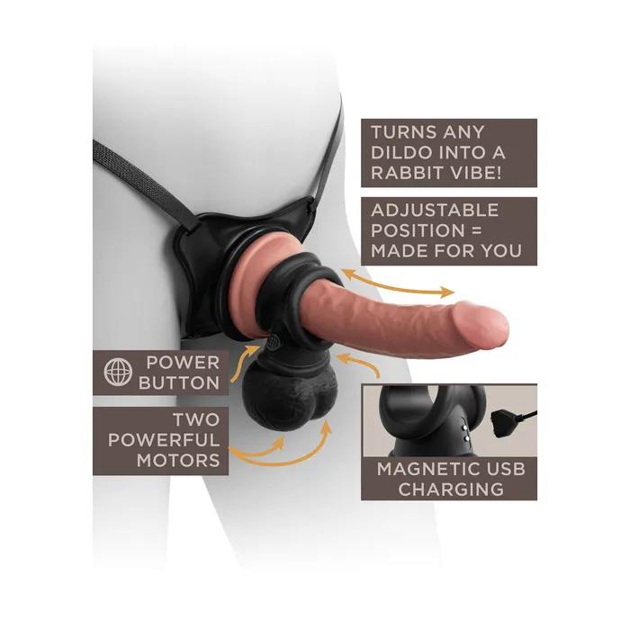 Dildos PipeDream King Cock The Crown Jewels Weighted Swinging Vibrating Balls Dildos PipeDream King Cock The Crown Jewels Weighted Swinging Vibrating Balls