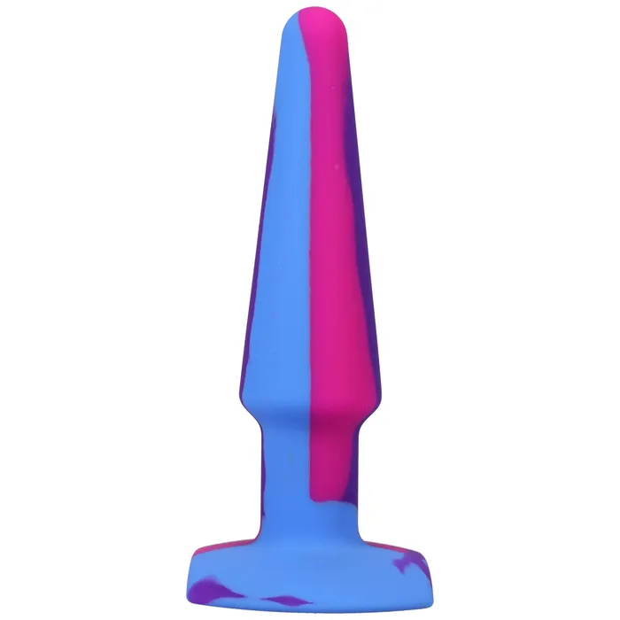 Doc Johnson Anal APlay Groovy Silicone Anal Plug 5 Inch Berry