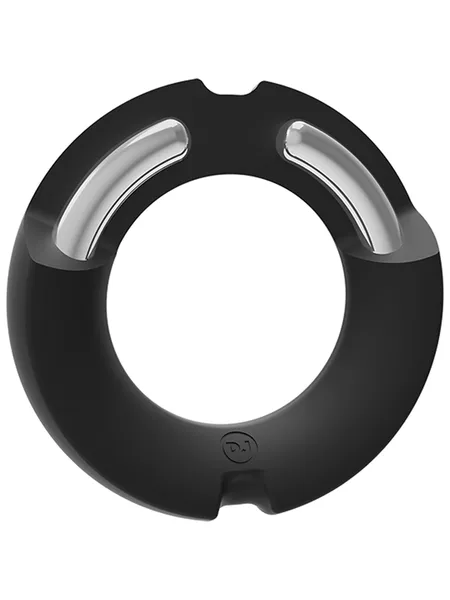 Doc Johnson Anal Kink By Doc Johnson HYBRID Silicone Covered Metal m Black