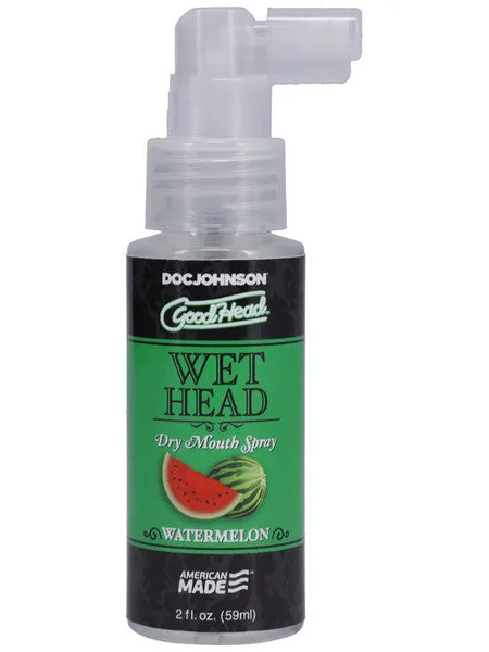 Doc Johnson Male Sex Toys GoodHead Wet Head Dry Mouth Spray Watermelon 2 fl oz 59ml Doc Johnson Male Sex Toys GoodHead Wet Head Dry Mouth Spray Watermelon 2 fl oz 59ml