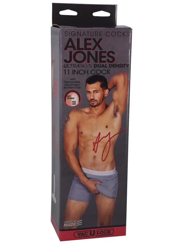 Doc Johnson Signature Cocks Alex Jones 11 Inch ULTRASKYN Cock with Removable Vac U Lock Suction Cup Dildos Doc Johnson Signature Cocks Alex Jones 11 Inch ULTRASKYN Cock with Removable Vac U Lock Suction Cup Dildos