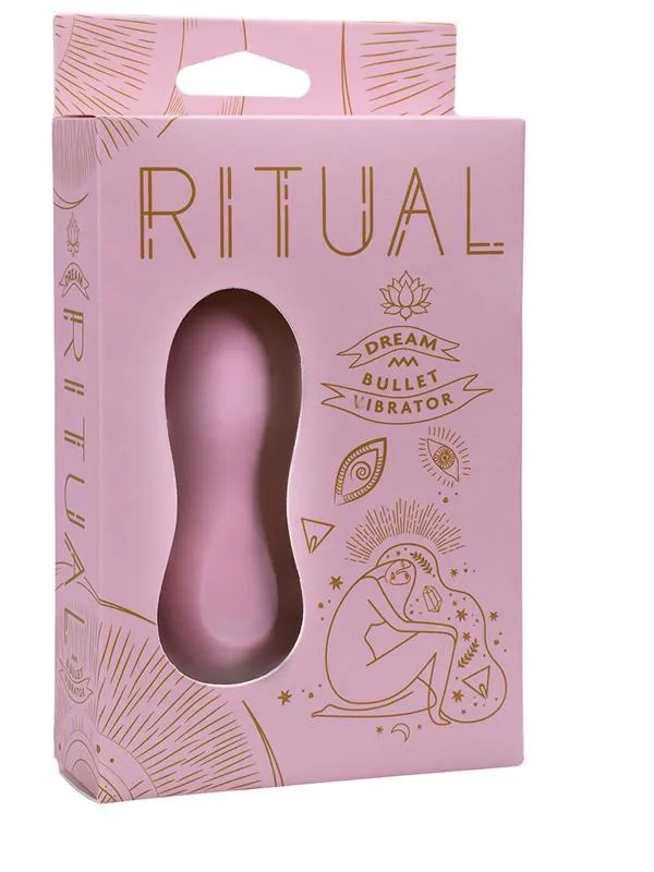 Doc Johnson Vibrators RITUAL Dream Rechargeable Silicone Bullet Vibe Pink Doc Johnson Vibrators RITUAL Dream Rechargeable Silicone Bullet Vibe Pink