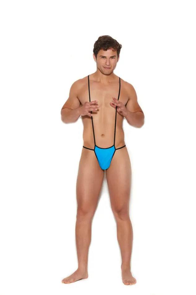 Elegant Moments Vibrators Mens Suspender Pouch One Size Blue