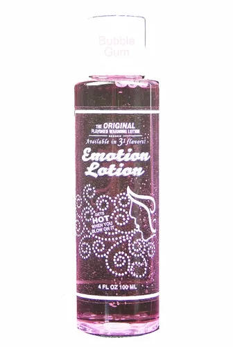 Emotion Lotion Bubble Gum 4 Fl Oz Emotion Lotion Vibrators