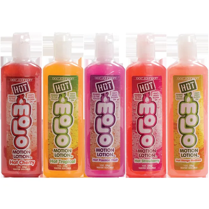 Enhancers Hot Motion Lotion Molo 5 Pack Doc Johnson