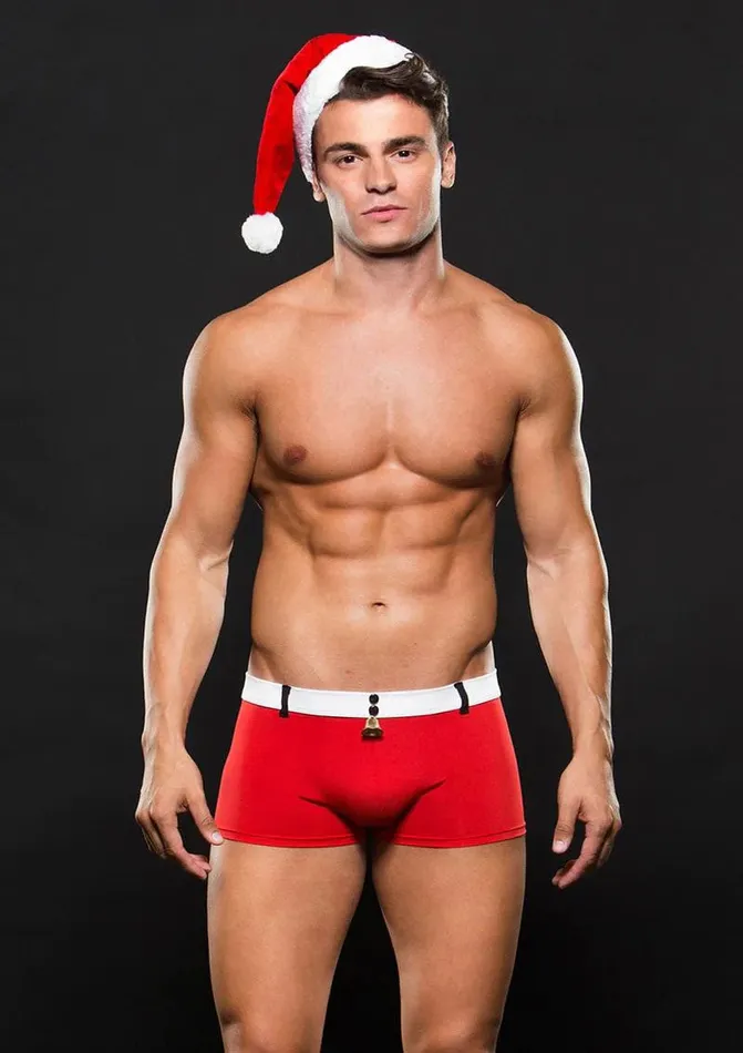 Envy Menswear 2 Piece Sexy Santa Set Largexlarge Red Anal