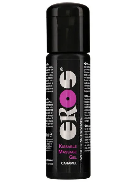 EROS Kissable Massage Gel CARAMEL 100 ml Eros Enhancers