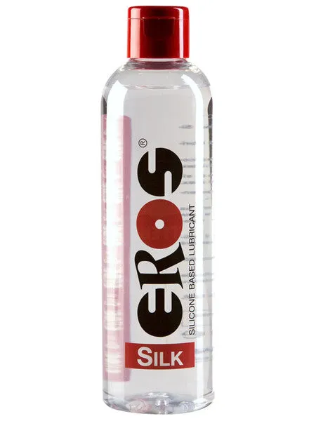 Eros Lubricants EROS SILK Silicone Based Lubricant Bottle 250 ml
