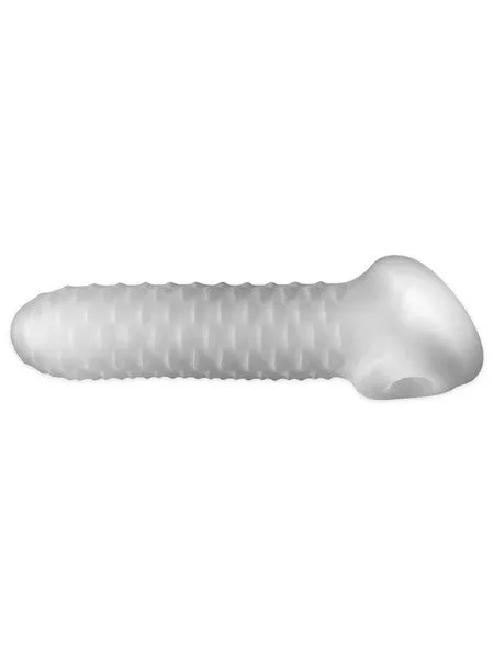 Fat Boy Checker Box Sheath 75 in Clear Perfect Fit Dildos