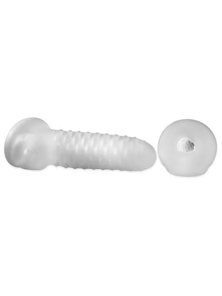 Fat Boy Checker Box Sheath 75 in Clear Perfect Fit Dildos