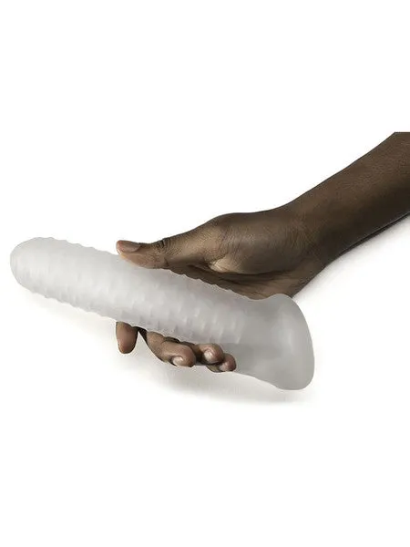 Fat Boy Checker Box Sheath 75 in Clear Perfect Fit Dildos