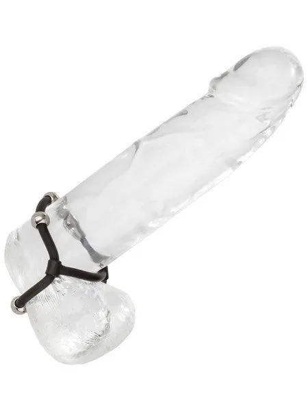 Female Sex Toys CalExotics Steel Beaded Dual Silicone Maximizer