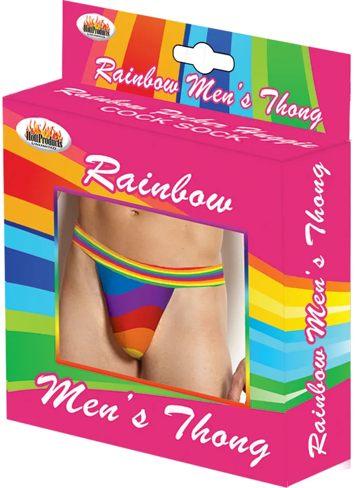 Female Sex Toys Hott Products Rainbow Mens Thong
