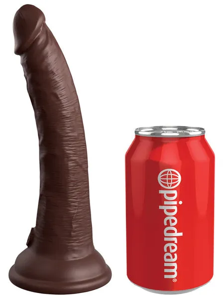 Female Sex Toys King Cock Elite 7 in Silicone Dual Density Cock Brown Pipedream Products Female Sex Toys King Cock Elite 7 in Silicone Dual Density Cock Brown Pipedream Products