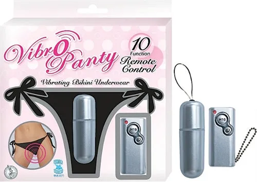 Female Sex Toys Nasstoys Vibro Panty Remote Control Black