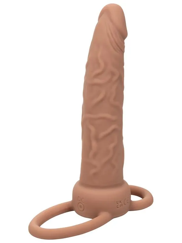 Female Sex Toys Performance Maxx Rechargeable Dual Penetrator Brown CalExotics Female Sex Toys Performance Maxx Rechargeable Dual Penetrator Brown CalExotics
