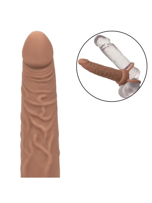 Female Sex Toys Performance Maxx Rechargeable Dual Penetrator Brown CalExotics Female Sex Toys Performance Maxx Rechargeable Dual Penetrator Brown CalExotics