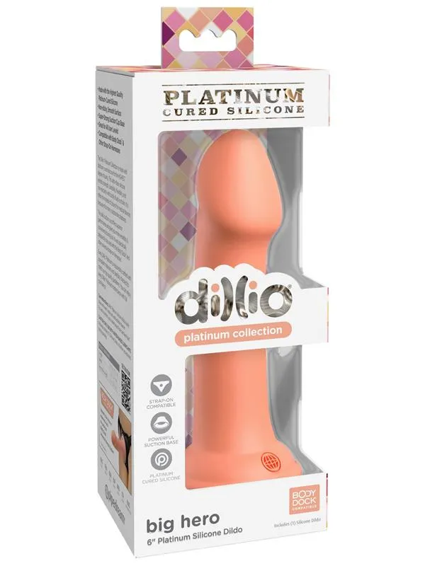 Female Sex Toys Pipedream Products Dillio Platinum Big Hero 6 in Peach Female Sex Toys Pipedream Products Dillio Platinum Big Hero 6 in Peach