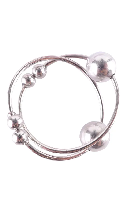 Fetish Fantasy Series Nipple Bull Rings Silver Pipedream Couples