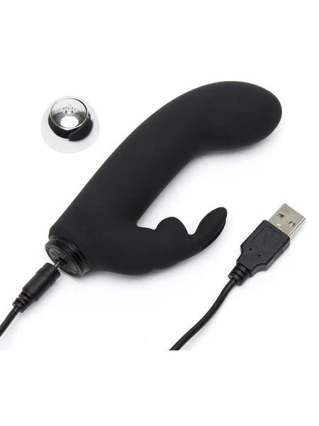 Fifty Shades of Grey Greedy Girl Rechargeable Mini Rabbit Vibrator Lovehoney Vibrators Fifty Shades of Grey Greedy Girl Rechargeable Mini Rabbit Vibrator Lovehoney Vibrators