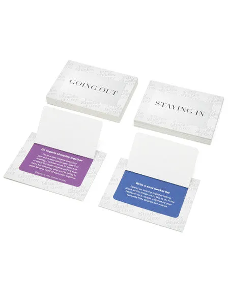 Fifty Shades of Grey Play Nice Date Night Card Game Lovehoney Couples