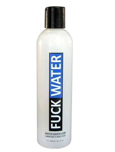 Fuck Water WaterBased Lubricant 8 Fl Oz Fuck Water Lubricants