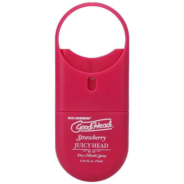 Goodhead Juicy Head Dry Mouth Spray toGo 30 Fl Strawberry Doc Johnson Male Sex Toys Goodhead Juicy Head Dry Mouth Spray toGo 30 Fl Strawberry Doc Johnson Male Sex Toys