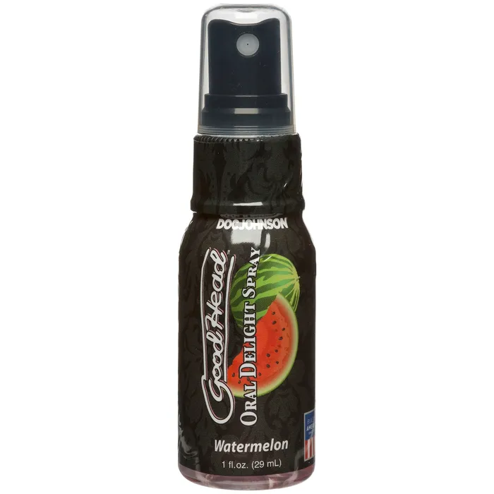 Goodhead Oral Delight 1 Fl Oz Spray Liquid Watermelon Doc Johnson Female Sex Toys Goodhead Oral Delight 1 Fl Oz Spray Liquid Watermelon Doc Johnson Female Sex Toys