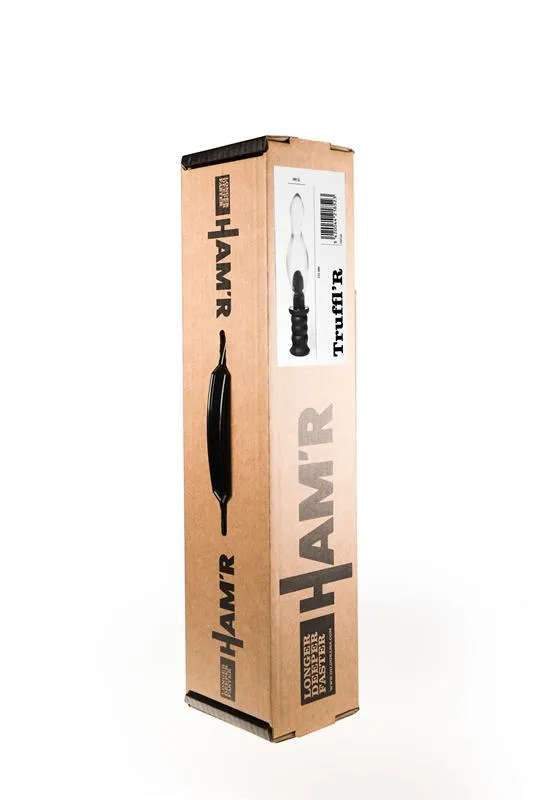 Hamr Anal HAMR TrufflR Clear Black 32 cm Hamr Anal HAMR TrufflR Clear Black 32 cm