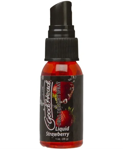 Holiday Blowout Sale Good Head Oral Delight Spray 1 Oz Liquid Strawberry Male Sex Toys Holiday Blowout Sale Good Head Oral Delight Spray 1 Oz Liquid Strawberry Male Sex Toys
