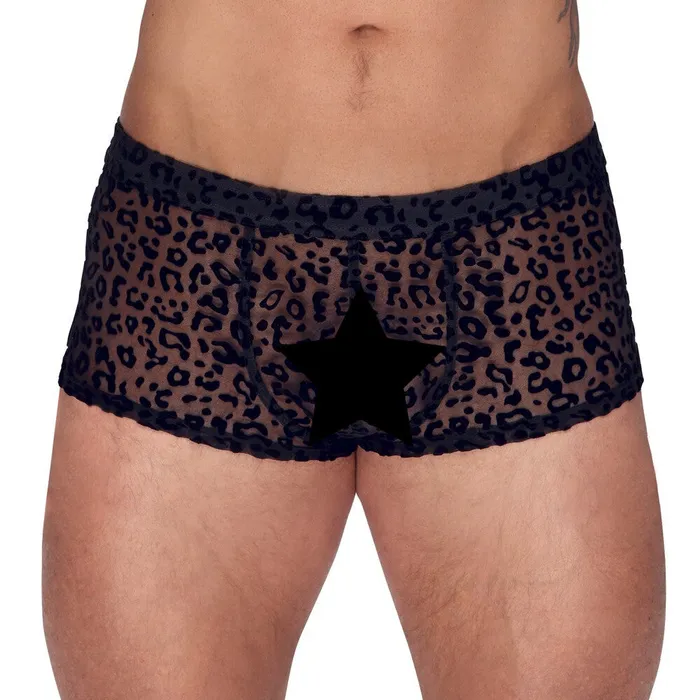 Hosiery Noir Noir Sheer Animal Print Pants