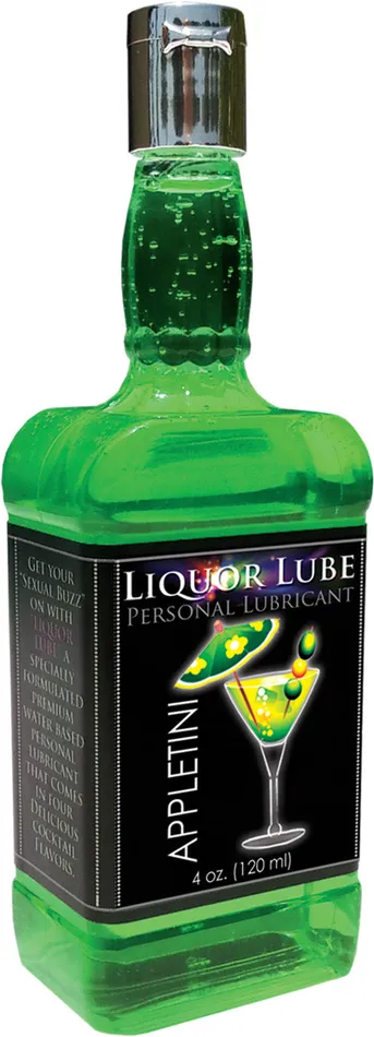 Hott Products Liquor Lube Appletini 4 Fl Oz Vibrators