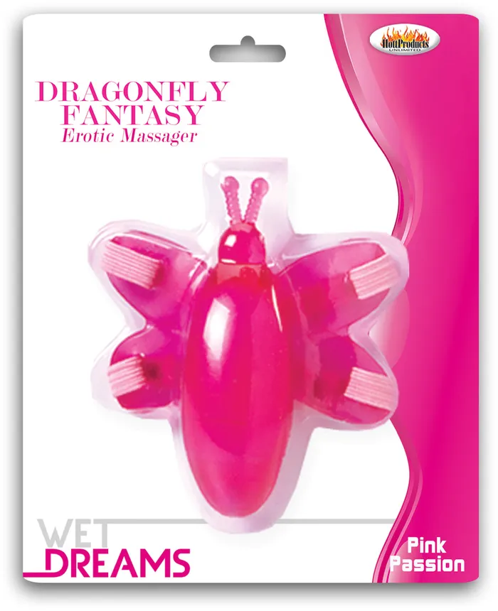 Hott Products Wet Dreams Dragonfly Fantasy Erotic Massager Female Sex Toys