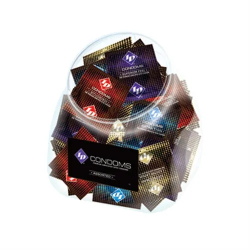 ID Lubricants Couples ID Condoms Assorted 144 Piece Jar