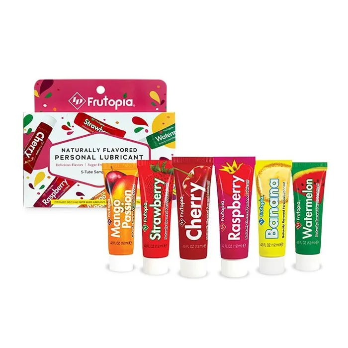 ID Frutopia Assorted 5 Tube Sampler Pack ID Lube Enhancers