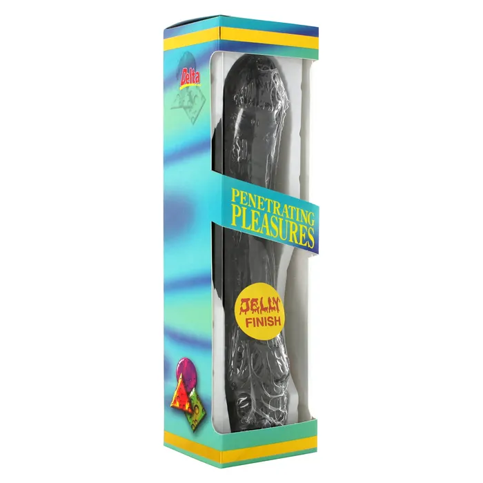 Jelly Vibrator 85 Inches Black Seven Creations Vibrators Jelly Vibrator 85 Inches Black Seven Creations Vibrators