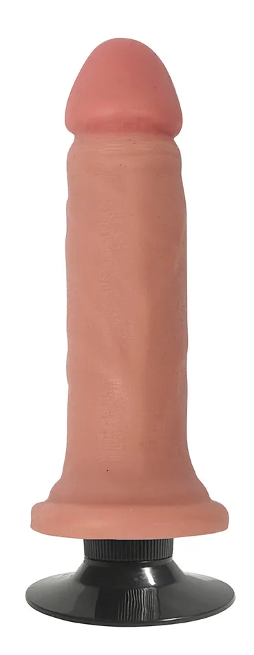 Jock 6 Inch Vibrating Dong No Balls Curve Toys Dildos