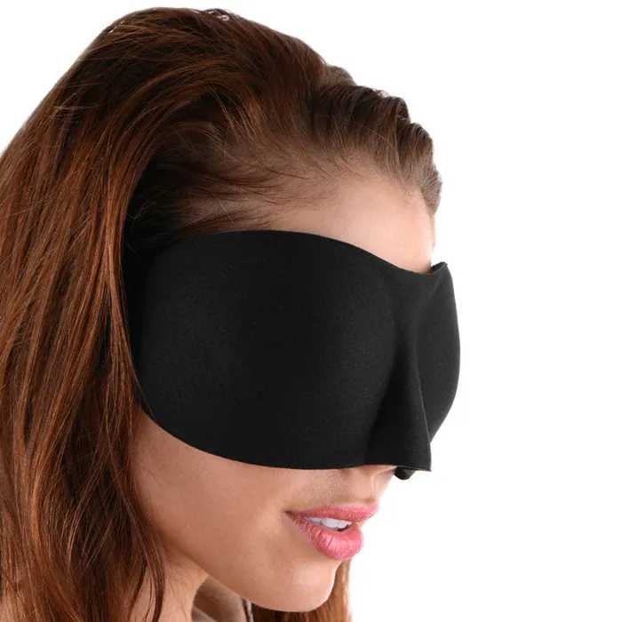 Kink Industries Anal Frisky Deluxe Black Out Blindfold