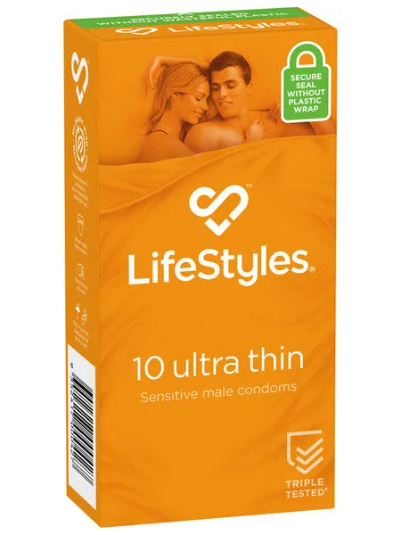 LifeStyles Female Sex Toys LifeStyles ULTRA THIN 10s 2 SKYN Condoms