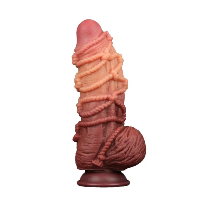 Lovetoy Lovetoy Extreme Dildo With Rope Pattern Female Sex Toys