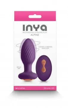 LuvMyToyz Anal Inya Alpine Teal Butt Plug