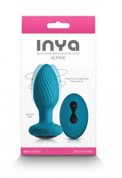LuvMyToyz Anal Inya Alpine Teal Butt Plug LuvMyToyz Anal Inya Alpine Teal Butt Plug