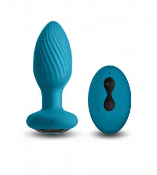 LuvMyToyz Anal Inya Alpine Teal Butt Plug LuvMyToyz Anal Inya Alpine Teal Butt Plug