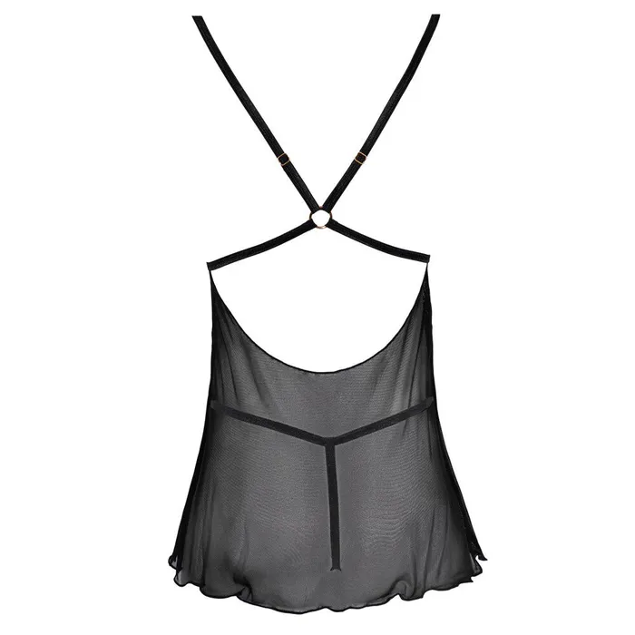 Male Sex Toys Cottelli Backless Babydoll With Thong Cottelli Collection