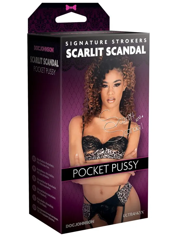 Male Sex Toys Doc Johnson Signature Strokers Scarlit Scandal ULTRASKYN Pocket Pussy Caramel Male Sex Toys Doc Johnson Signature Strokers Scarlit Scandal ULTRASKYN Pocket Pussy Caramel