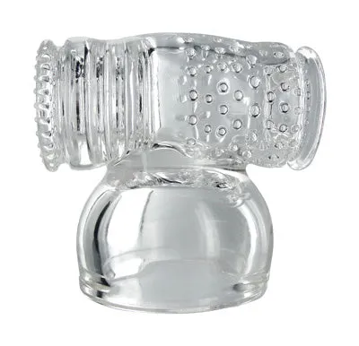 Male Sex Toys Hummmingbird Masturbator Attachment Clear XR Brands Wand Essentials Male Sex Toys Hummmingbird Masturbator Attachment Clear XR Brands Wand Essentials
