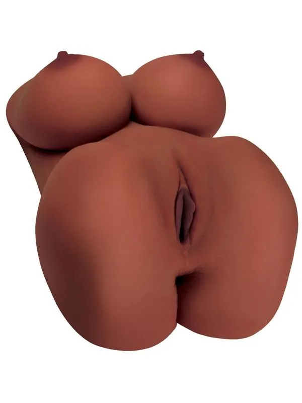 Male Sex Toys PDX Brands Pdx Plus Ez Bang Torso Brown